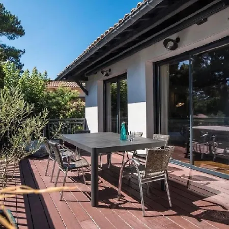Feriehus Splendide De Prestige En Plein Coeur D'arcachon Avec Piscine